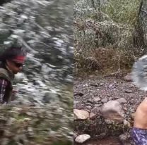 Camilo se bañó en el río en plena ola polar y lo liquidaron en los comentarios