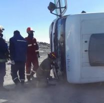 Camionero santafesino fue rescatado tras quedar atrapado en un vuelco en ruta jujeña