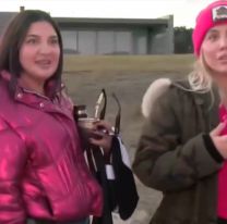 Wanda Nara salió corriendo a asistir a un periodista que se desplomó frente a su casa