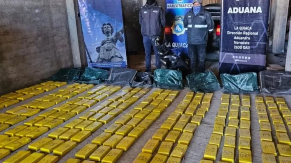 Cayó con media tonelada de cocaína y ya va a quedar libre