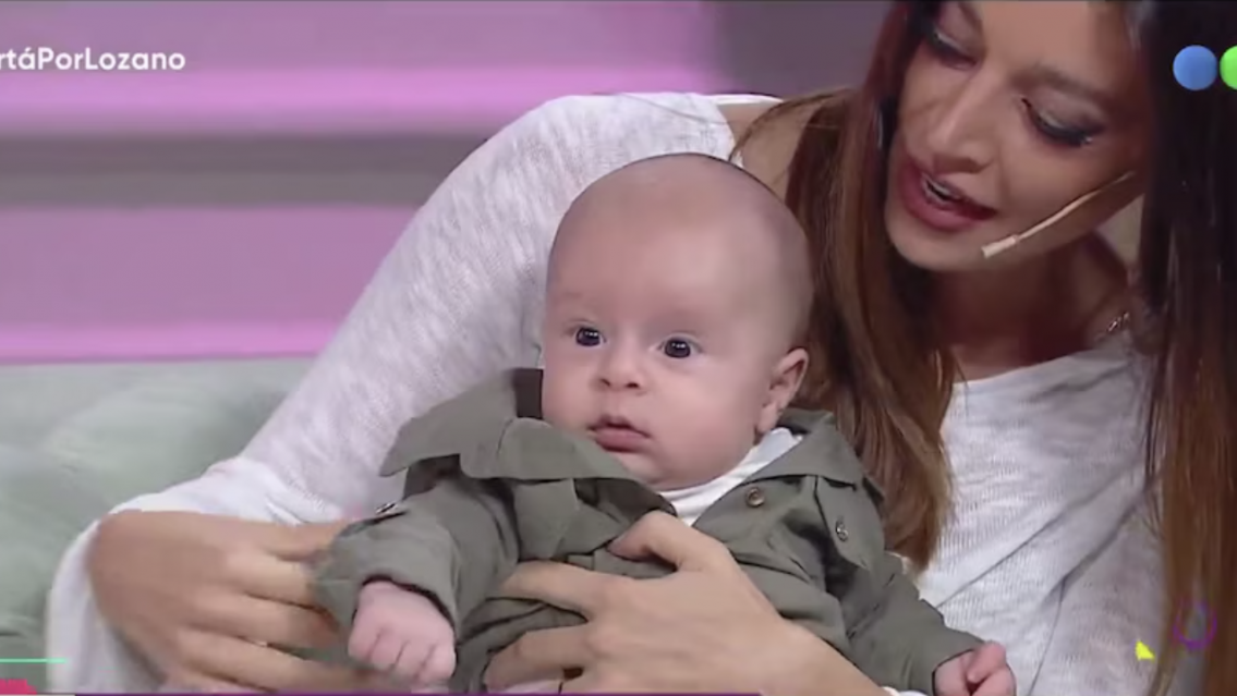 Sol P�rez present� a su hijito Marco y enamor� a medio mundo