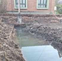 Problemas cloacales obligan a trasladar alumnos de la Escuela Luis Braile