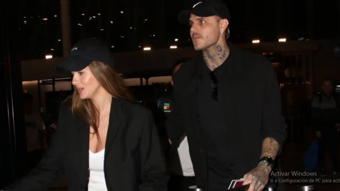 Apareci� el video del inc�modo momento que vivieron Icardi y La China