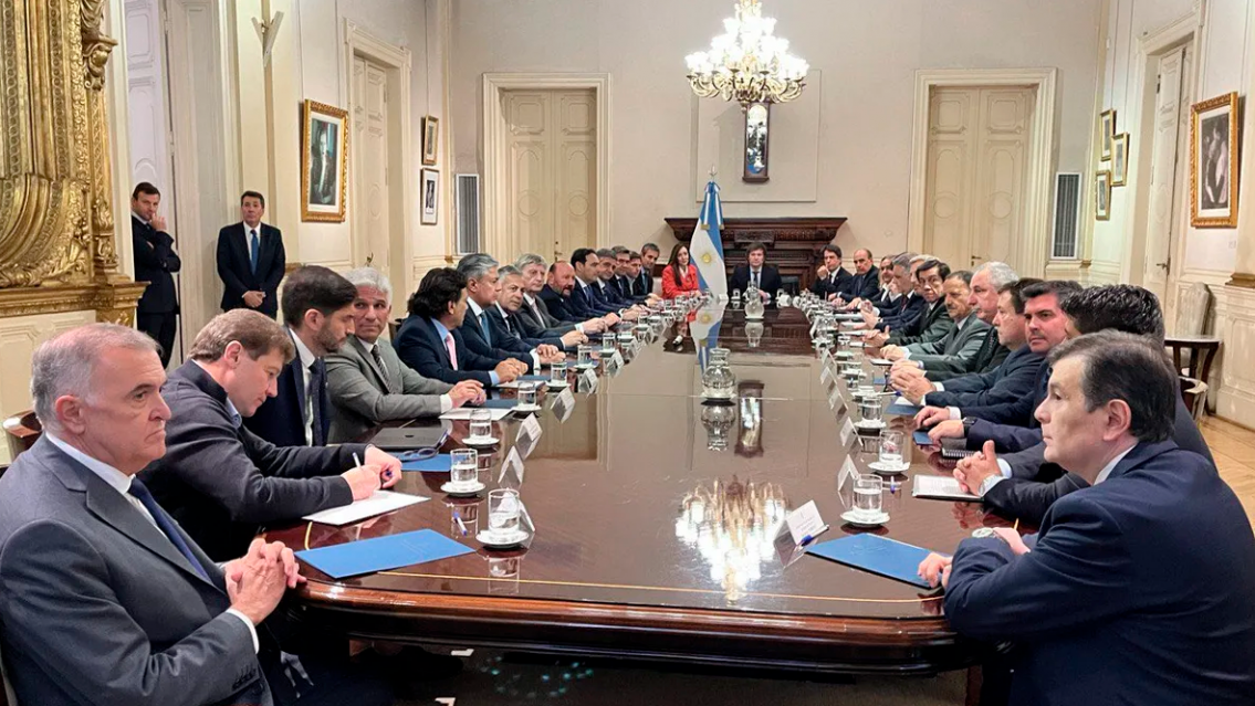 Naci�n abri� el di�logo con los gobernadores para blindar el veto de Milei