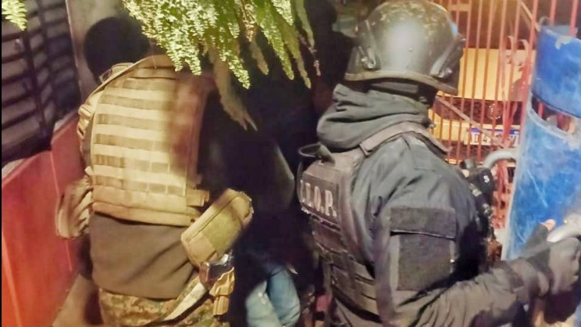 Impresionante operativo de la Polic�a de Jujuy en Palpal�: Los detalles