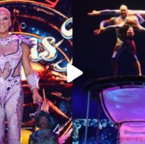 Flavio Mendoza se accidentó en plena función: cayó varios metros y tuvo que ser internado