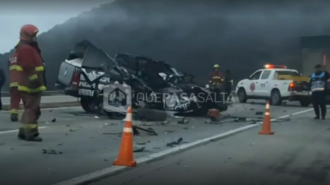 [URGENTE] Terrible accidente en el acceso a Salta: hay heridos de gravedad
