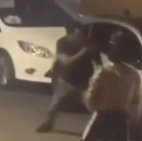 Jujeño chocó, se bajó y atacó a machetazos a una pareja