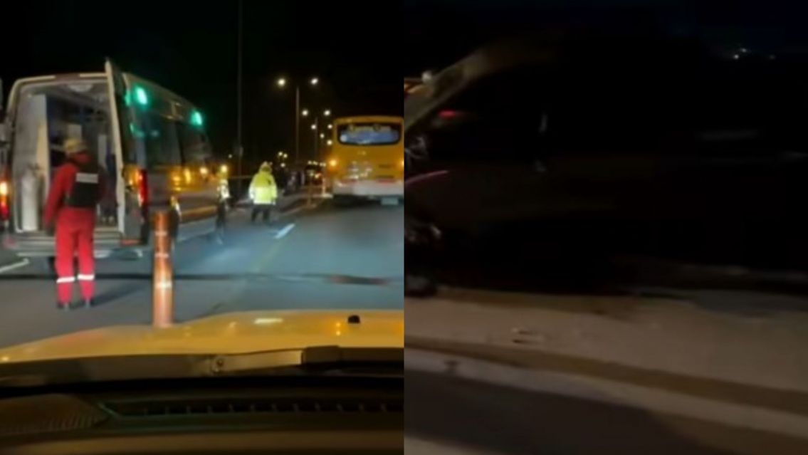 Terrible choque en Ruta 9: un auto terminó destrozado en San Pablo de Reyes