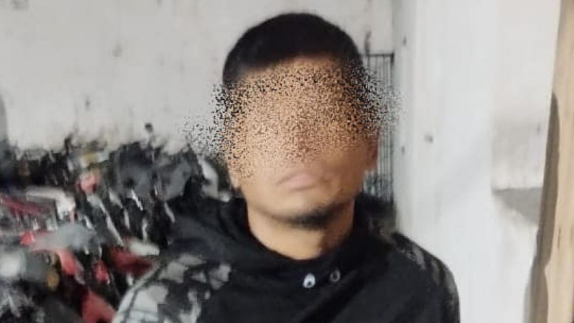 Juje�o se tom� todo y se puso violento: La polic�a logr� capturarlo