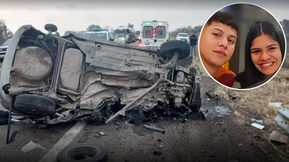 Pareja chocó contra un camión en la ruta y murió: llevaban droga en el auto