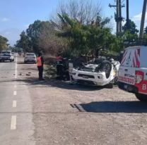 Tres personas resultaron heridas tras un siniestro vial sobre Ruta 42 en El Carmen