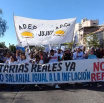 Docentes jujeños amenazan con un paro de 3 días al terminar las vacaciones