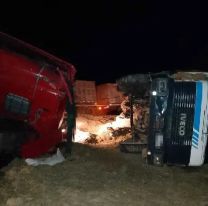 Tragedia en la ruta nacional 9: chocaron dos camiones y hay un muerto 