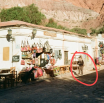 "&iexcl;Es &eacute;l, es &eacute;l!": mega famoso de paseo tranquilo por Jujuy