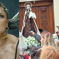 Le piden a la Virgencita del Carmen por la "Locomotora" Oliveras