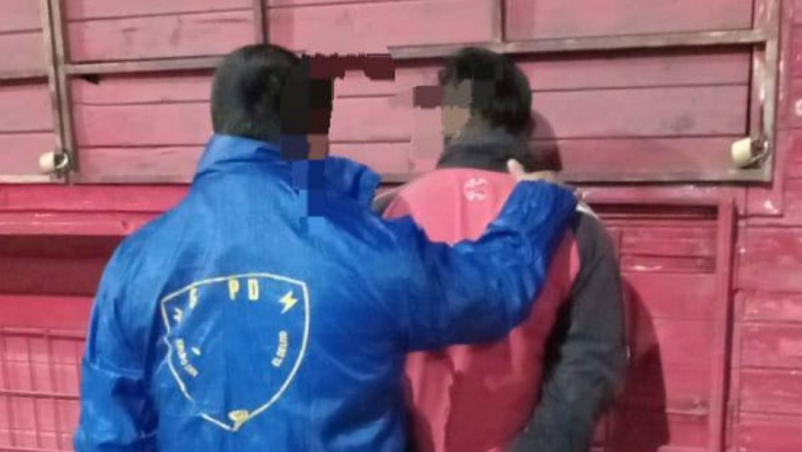 Atraparon a peligroso delincuente y tenía varios objetos robados