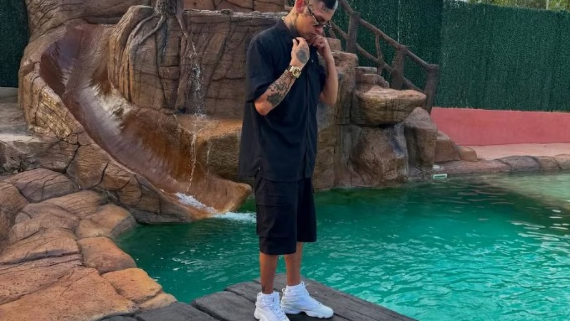 L-Gante en Europa con una cup� Lamborghini y su acercamiento con Wanda Nara