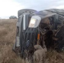 Murió un intendente luego de volcar con su camioneta en la ruta