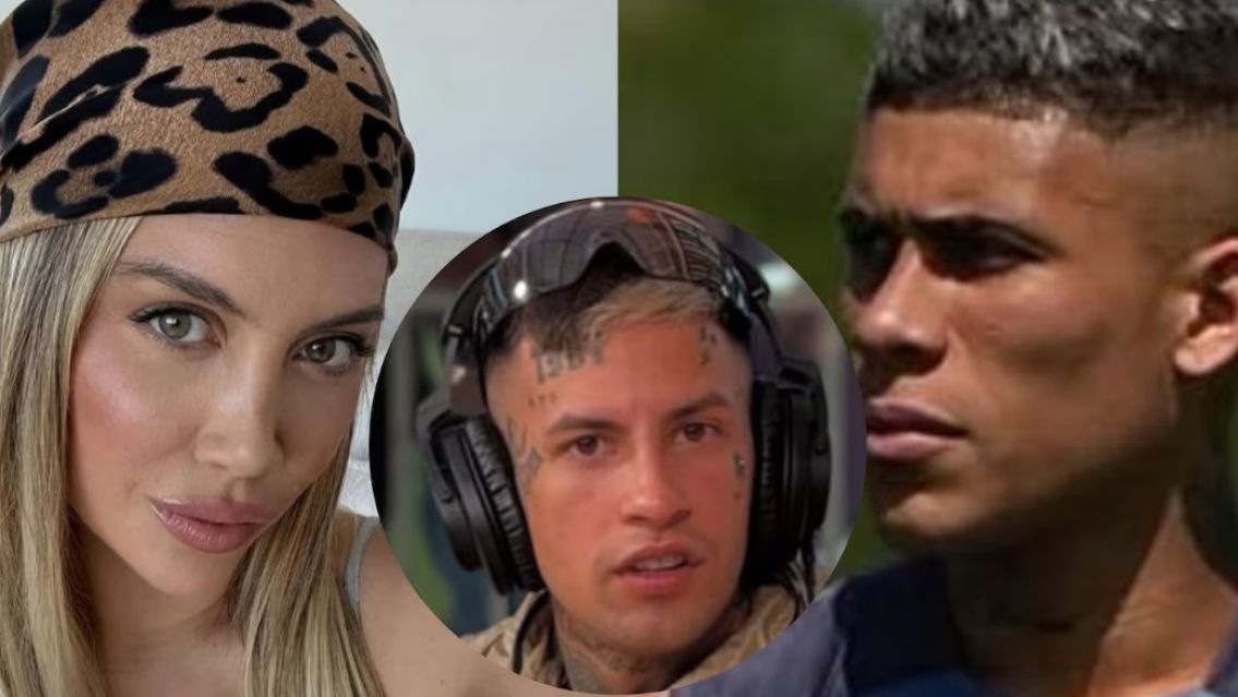 El peor amigo: Ayrton Costa esperó la distracción de L-Gante para conquistar a Wanda Nara