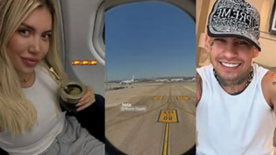 Wanda Nara viajó a España y confirmó los rumores de acercamiento con L-Gante: "Voy a verlo a Elián"