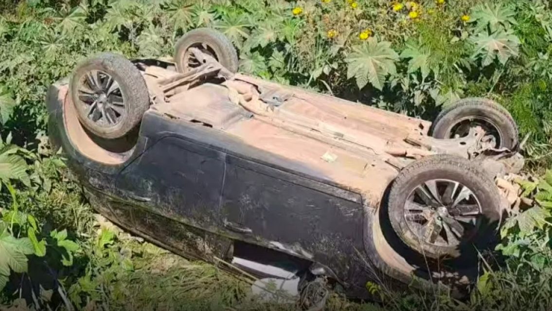 Volc� y su pap� tuvo que dar la cara: lo que se conoci� del accidente en ruta 34
