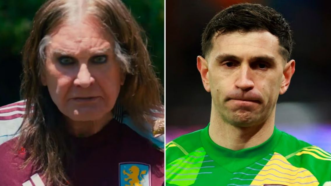 El emotivo mensaje del equipo del Dibu Martínez tras la muerte de Ozzy Osbourne