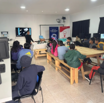 Niños de San Pedro construyeron sus primeros robots durante las vacaciones de invierno