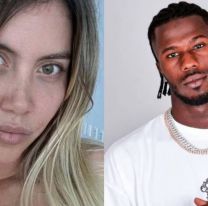 Ahora le tocó a Wanda Nara: filtraron sus fotos con Keita Baldé