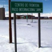Restringen la circulación en el Paso de Jama por el mal clima