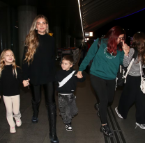 La China Suárez lo consiguió y se fue con sus hijos a Turquía