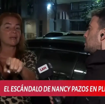 Se pudrió todo entre Nancy Pazos con un cronista de LAM en vivo