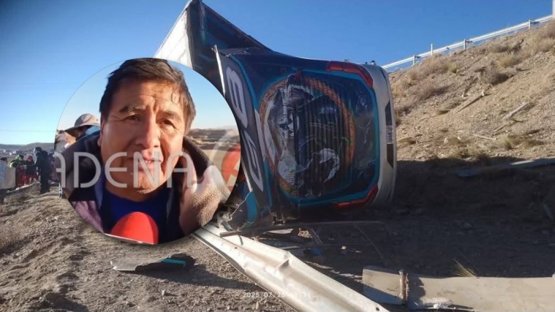 Habló un sobreviviente del micro que volcó en la ruta: el listado de muertos y heridos