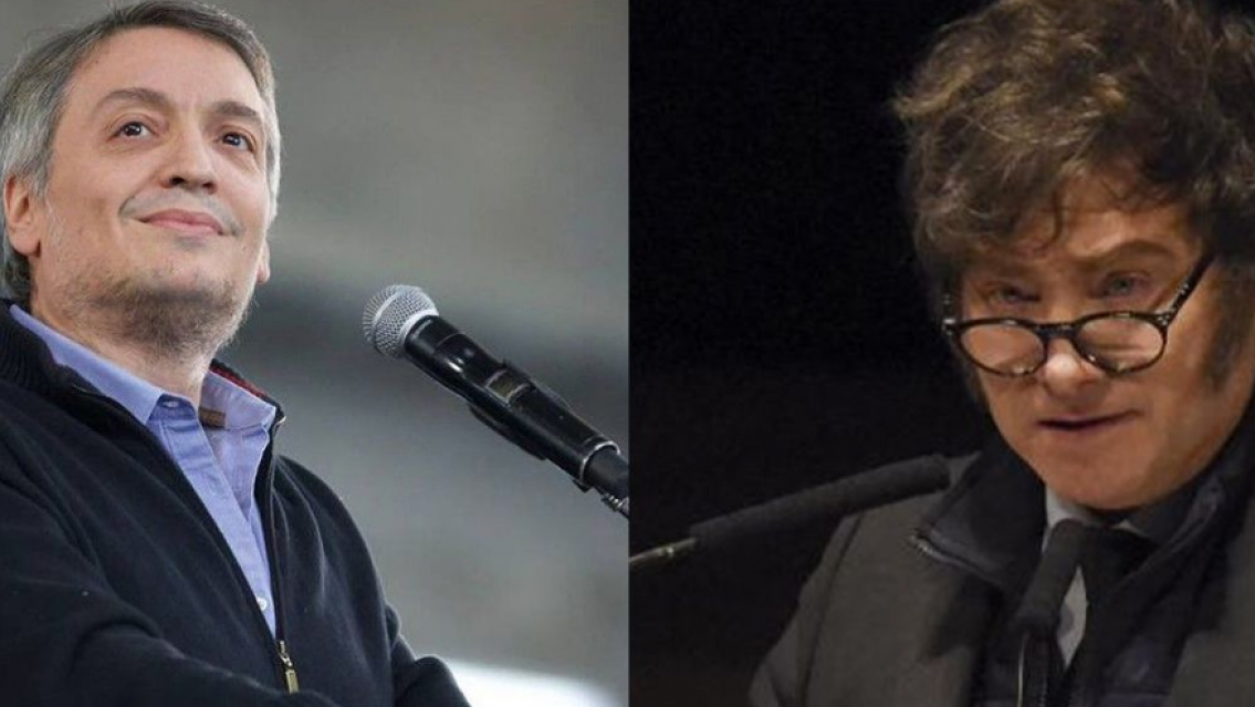 Máximo Kirchner desafió a Milei tras polémico canto: "Que venga solo..."