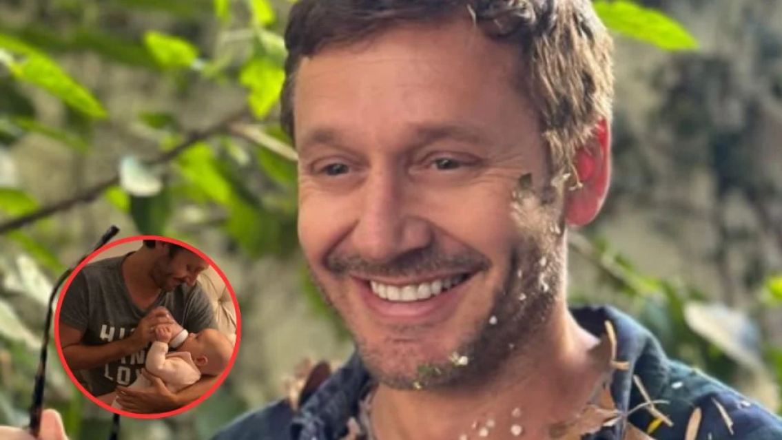 El error que cometió Benjamín Vicuña al saludar a su hijo Amancio por su cumple