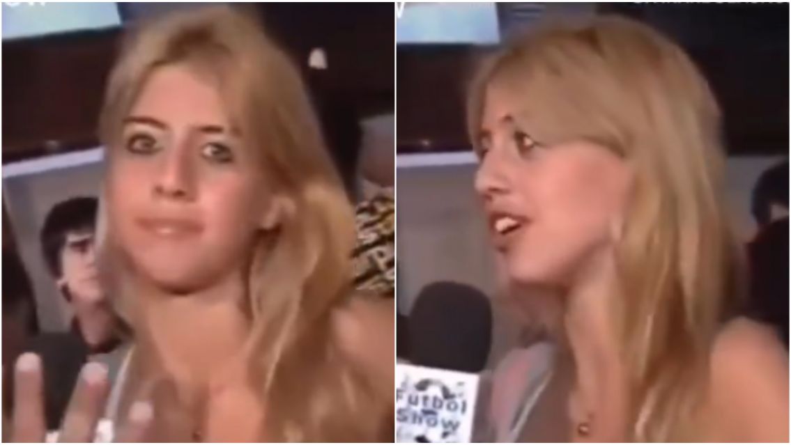 Filtraron un video de Wanda Nara a los 18 a�os: iba a varios boliches