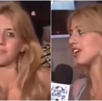 Filtraron un video de Wanda Nara a los 18 años: iba a varios boliches