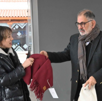 "Chuli" Jorge recibió con honores a una influencer porteña en el Cabildo