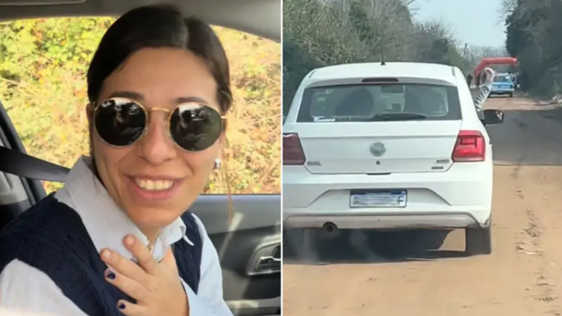 Manejaba una camioneta en una zona rural, se confundi� de camino y el final fue inesperado