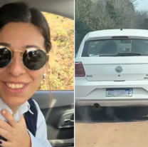 Manejaba una camioneta en una zona rural, se confundió de camino y el final fue inesperado