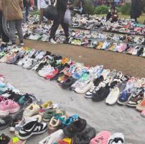 Furor por los fardos de ropa Shein y zapatillas para revender en calles y ferias