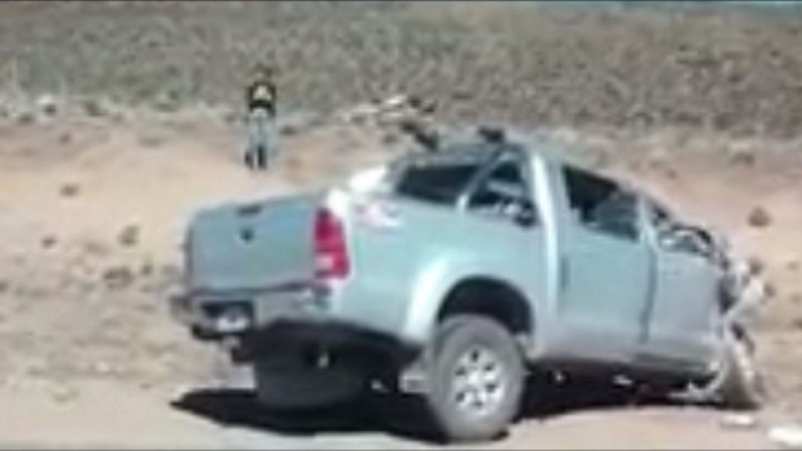 Entre el metal retorcido y la vida: as� salvaron al conductor en Pampa Vieja