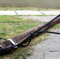 Miles de juje&ntilde;os sin luz por el fuerte viento norte