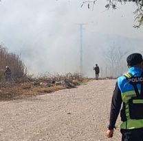 Varios incendios provocaron cortes en calles y rutas de Jujuy