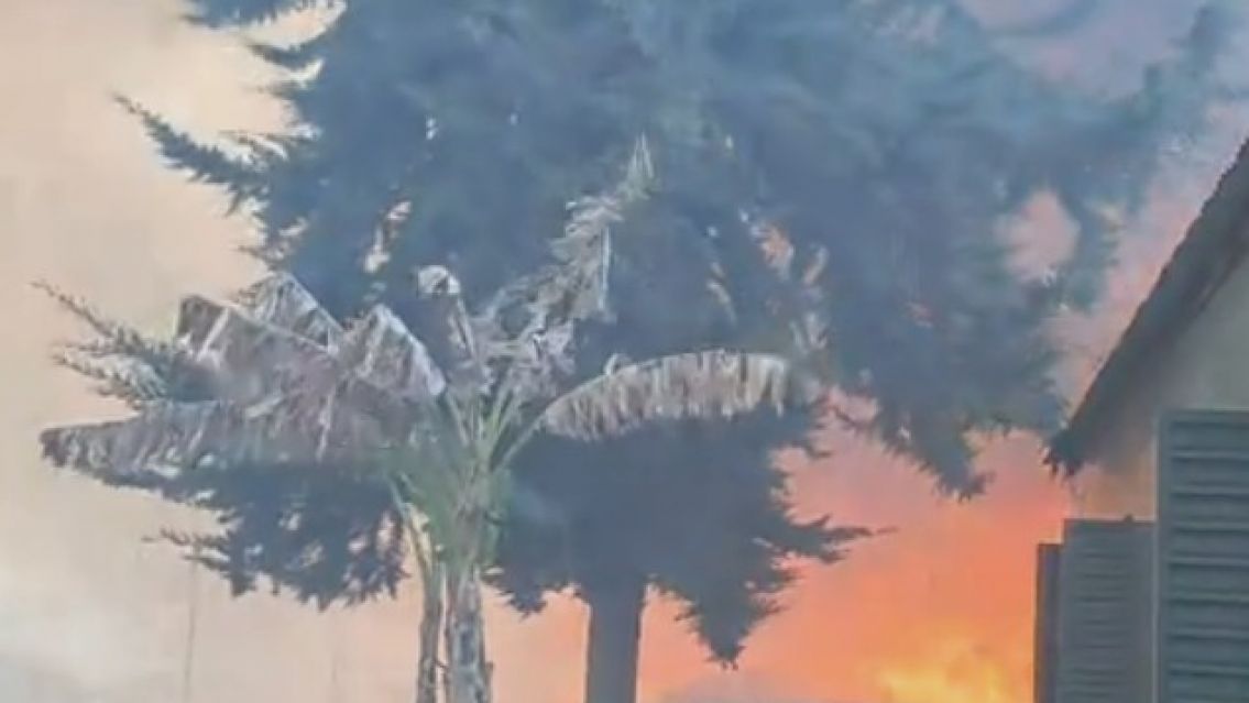 El impactante video del incendio en Alto Comedero que dejó sin palabras a todos