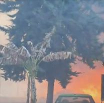 El impactante video del incendio en Alto Comedero que dej&oacute; sin palabras a todos