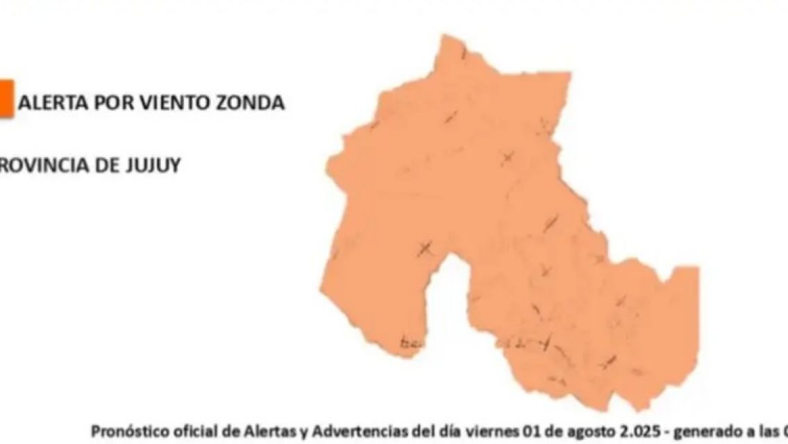 Jujuy en alerta Naranja por el viento zonda: ¿Cómo protegerse?