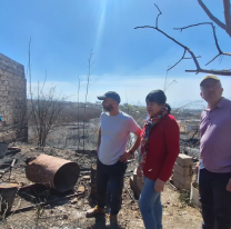 El Gobierno despliega un operativo de ayuda en Alto Comedero tras los incendios