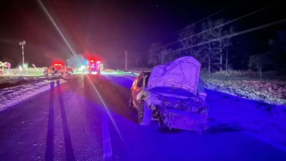 La desgarradora despedida al padre y los tres nenes que murieron en el accidente