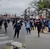 Hinchas del Lobo se agarraron entre ellos afuera del 23 de Agosto: así fueron los incidentes